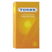 Текстурированные презервативы Torex  Ребристые  - 12 шт. - Torex - купить с доставкой в Рубцовске