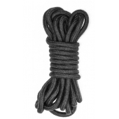 Черная веревка Do Not Disturb - 5 м. - Lola Games - купить с доставкой в Рубцовске