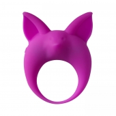 Фиолетовое эрекционное кольцо Kitten Kyle - Lola Games - в Рубцовске купить с доставкой