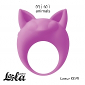 Фиолетовое эрекционное кольцо Lemur Remi - Lola Games - в Рубцовске купить с доставкой