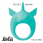 Зеленое эрекционное кольцо Unicorn Alfie - Lola Games - в Рубцовске купить с доставкой