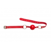 Красный кляп-шарик Firecracker - Lola Games - купить с доставкой в Рубцовске