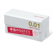 Супер тонкие презервативы Sagami Original 0.01 - 10 шт. - Sagami - купить с доставкой в Рубцовске