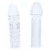 Комплект из 2 прозрачных насадок на пенис PENIS EXTENDER PACK - Dream Toys - в Рубцовске купить с доставкой