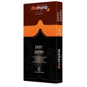 Презервативы с увеличенным количеством смазки DOMINO Easy Entry - 6 шт. - Domino - купить с доставкой в Рубцовске