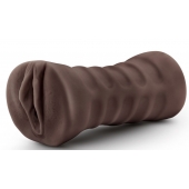 Коричневый мастурбатор-вагина Hot Chocolate Brianna - Blush Novelties - в Рубцовске купить с доставкой