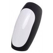 Черно-белый перезаряжаемый мастурбатор Erotist Hailstorm - Erotist Adult Toys - в Рубцовске купить с доставкой