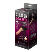 Пояс-трусики с насадкой Hard brutal-consul - 19 см. - LOVETOY (А-Полимер) - купить с доставкой в Рубцовске