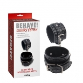 Черные наручники Surrender Wrist Restraints - Chisa - купить с доставкой в Рубцовске