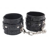 Черные наручники Surrender Wrist Restraints - Chisa - купить с доставкой в Рубцовске