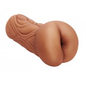 Кофейный мастурбатор-анус Biggest Joy - Lola Games - в Рубцовске купить с доставкой