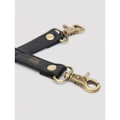 Черный фиксатор для манжет Bound to You Faux Leather Hogtie - Fifty Shades of Grey - купить с доставкой в Рубцовске