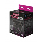 Черный пояс для насадок BEST CLASS STRAP - LOVETOY (А-Полимер) - купить с доставкой в Рубцовске