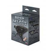 Пояс HARNESS BEST SELECT с вагинальной пробкой - LOVETOY (А-Полимер) - купить с доставкой в Рубцовске