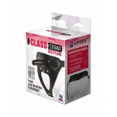 Черный пояс для насадок CLASS STRAP Restyling - LOVETOY (А-Полимер) - купить с доставкой в Рубцовске