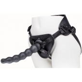 Пояс харнесс BEST UNI strap с 2 насадками - 18 и 22 см. - LOVETOY (А-Полимер) - купить с доставкой в Рубцовске