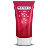 Смазка на водной основе TOREX  Сладкая клубника  - 50 мл. - Torex - купить с доставкой в Рубцовске