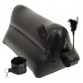 Надувная любовная подушка Portable Triangle Cushion с аксессуарами - Orion - купить с доставкой в Рубцовске