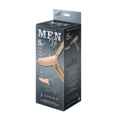 Телесный мужской парапротез MEN STYLE - 15 см. - LOVETOY (А-Полимер) - купить с доставкой в Рубцовске