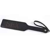 Черная гладкая шлепалка SEX - 35 см. - Sitabella - купить с доставкой в Рубцовске