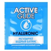 Лубрикант на водной основе Active Glide с гиалуроновой кислотой - 3 гр. - Биоритм - купить с доставкой в Рубцовске
