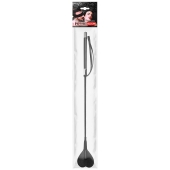 Черный стек с наконечником-сердечком - 54 см. - Notabu - купить с доставкой в Рубцовске