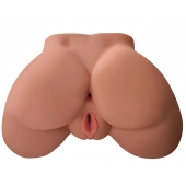 Кофейный мастурбатор-полуторс Perfect Ass Masturbator - Pipedream - в Рубцовске купить с доставкой