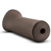 Коричневый мастурбатор-ротик Naughty Nicole - Blush Novelties - в Рубцовске купить с доставкой