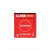 Текстурированные презервативы LUXE Royal Extreme - 3 шт. - Luxe - купить с доставкой в Рубцовске