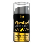 Жидкий интимный гель с эффектом вибрации Vibration! Vodka Energy - 15 мл. - INTT - купить с доставкой в Рубцовске