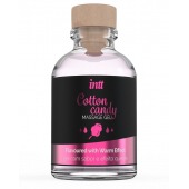 Массажный гель с согревающим эффектом Cotton Candy - 30 мл. - INTT - купить с доставкой в Рубцовске