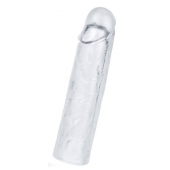 Прозрачная насадка-удлинитель Flawless Clear Penis Sleeve Add 1 - 15,5 см. - Lovetoy - в Рубцовске купить с доставкой
