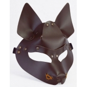Коричневая маска Wolf - Sitabella - купить с доставкой в Рубцовске