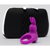 Фиолетовое эрекционное виброкольцо Happy Rabbit Cock Ring Kit - Happy Rabbit - в Рубцовске купить с доставкой