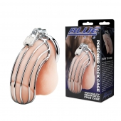 Металлическая клетка Prisoner Cock Сage с замком - BlueLine - купить с доставкой в Рубцовске