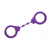 Фиолетовые силиконовые поножи Limitation - Lola Games - купить с доставкой в Рубцовске