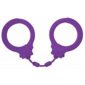 Фиолетовые силиконовые поножи Limitation - Lola Games - купить с доставкой в Рубцовске