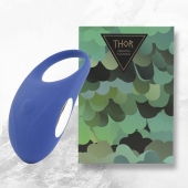 Синее кольцо с вибрацией Thor Cockring - FeelzToys - в Рубцовске купить с доставкой