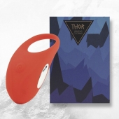 Красное кольцо с вибрацией Thor Cockring - FeelzToys - в Рубцовске купить с доставкой