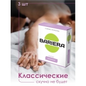 Классические презервативы Bariera Classic - 3 шт. - Bariera - купить с доставкой в Рубцовске
