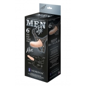 Пустотелый фаллопротез MEN STYLE - 17,5 см. - LOVETOY (А-Полимер) - купить с доставкой в Рубцовске