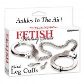 Металлические наручники Metal Leg Cuffs - Pipedream - купить с доставкой в Рубцовске