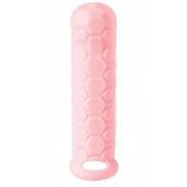 Розовый фаллоудлинитель Homme Long - 15,5 см. - Lola Games - в Рубцовске купить с доставкой