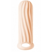 Телесный фаллоудлинитель Homme Wide - 13 см. - Lola Games - в Рубцовске купить с доставкой