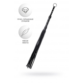 Черный флоггер Anonymo - 64 см. - ToyFa - купить с доставкой в Рубцовске