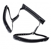 Черные кожаные стропы для фиксации Anonymo - ToyFa - купить с доставкой в Рубцовске