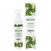 Разогревающее массажное масло с ароматом мохито Gourmet Mint Mojito - 50 мл. - Exsens - купить с доставкой в Рубцовске