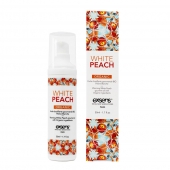 Разогревающее массажное масло Gourmet White Peach Organic с органическими ингредиентами - 50 мл. - Exsens - купить с доставкой в Рубцовске