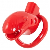 Красный мужской пояс верности из пластика - ToyFa - купить с доставкой в Рубцовске