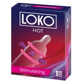 Стимулирующая насадка на пенис LOKO HOT с возбуждающим эффектом - Sitabella - в Рубцовске купить с доставкой
